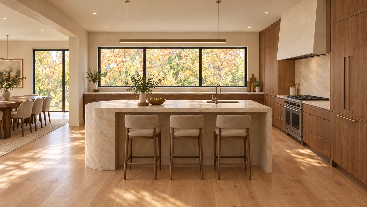 Architectural kitchen concept · feasibility unverified · not a completed project